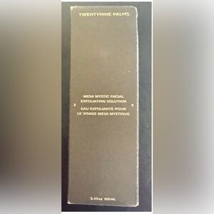 Twentynine Palms Mesa Mystic Facial Exfoliating Solution-100ml/3.4oz-NIB